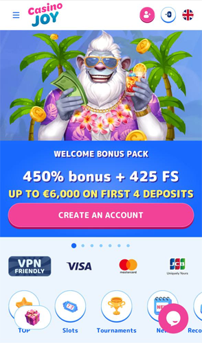 casinojoy scr