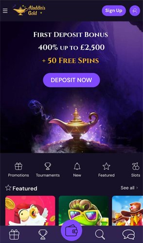 aladdin's gold scr